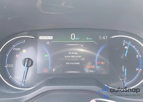 2021 Toyota Rav4 Hybrid Xse z USA, uszkodzony, nr VIN 2T3E6RFV8MW010028